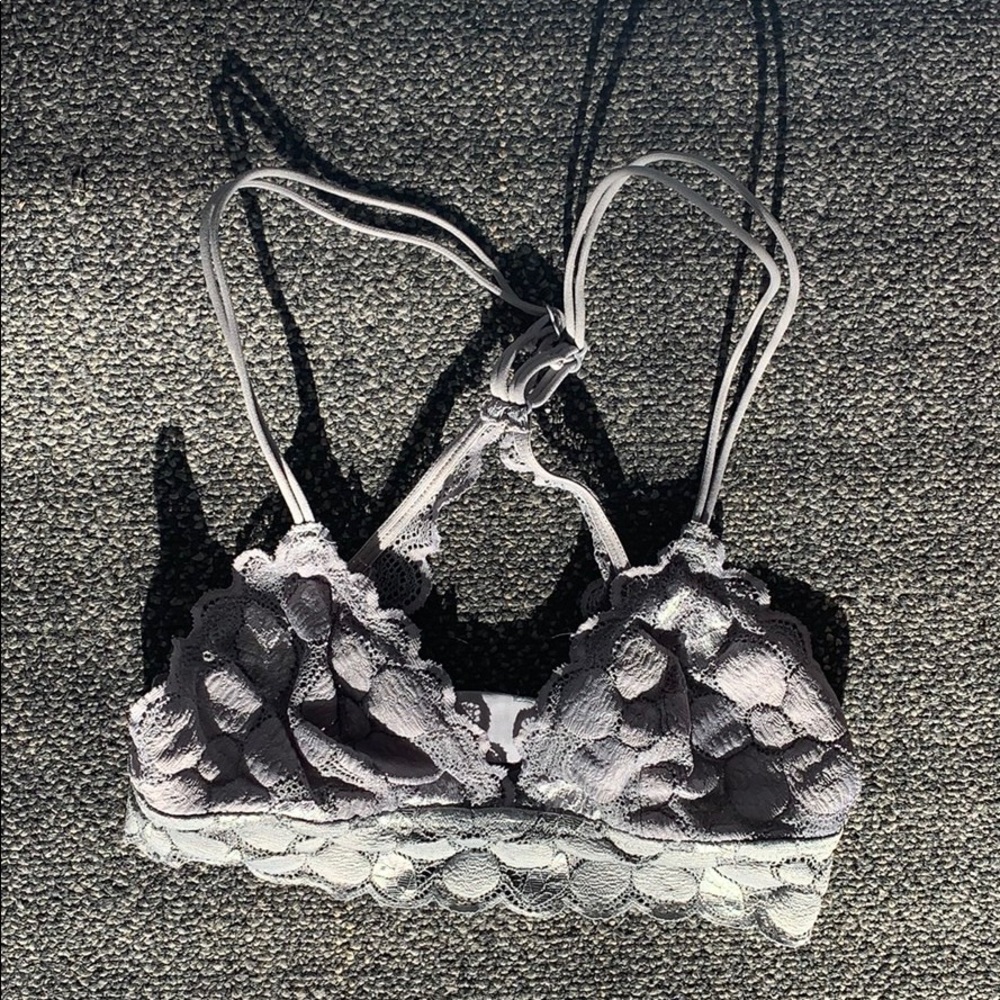 Aerie - bralette / Gray - lace